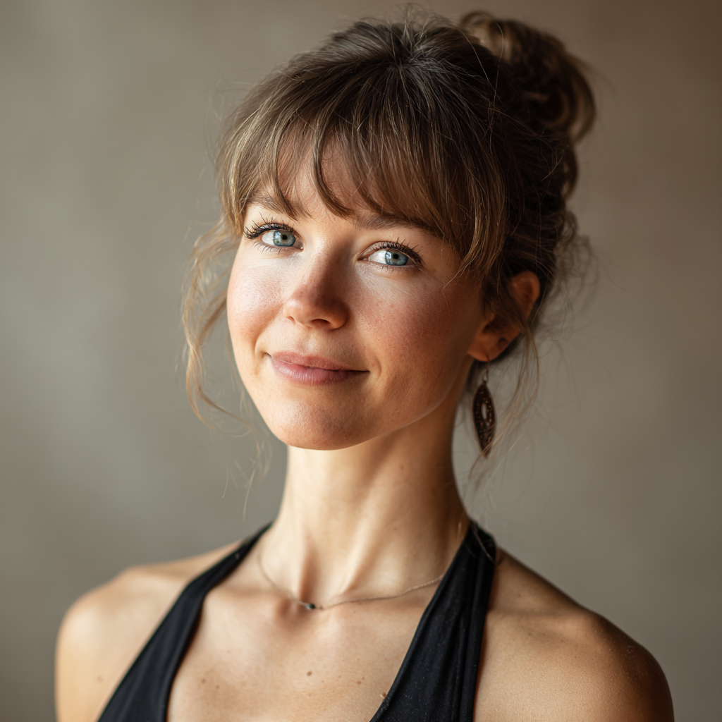 Studio de yoga liniștit și natural pentru practica mindfulness